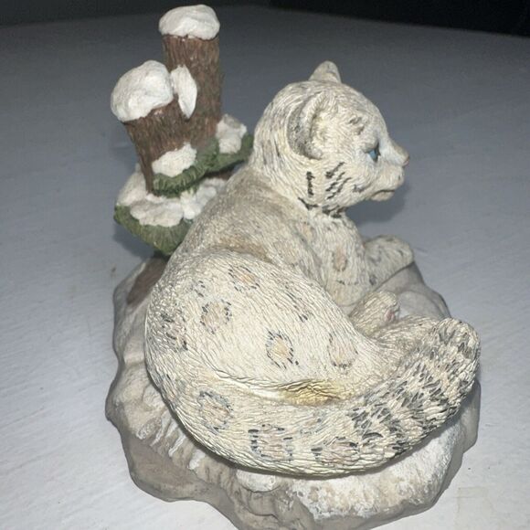 Snow Leopard 1995 Protect Natures Innocents Collection Hamilton EXC COND 3x4" - Picture 2 of 10